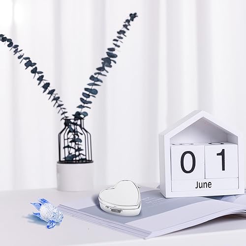 Miniatura 8 de Preciosa figura de pez de cristal azul, adorno de mesa soplado a mano, decoración vívida del hogar, estatua de acuario coleccionable, regalo para