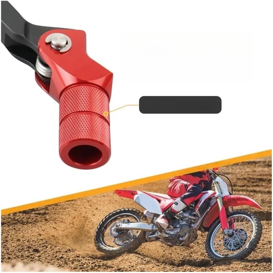 Motorcycle Gear Shift Lever for CRF250R 2018-2023 for CRF450R CRF450RX 2017-2023 for CRF250RX 2019-2023 Motocross Forged Brake Pedal Lever Shift