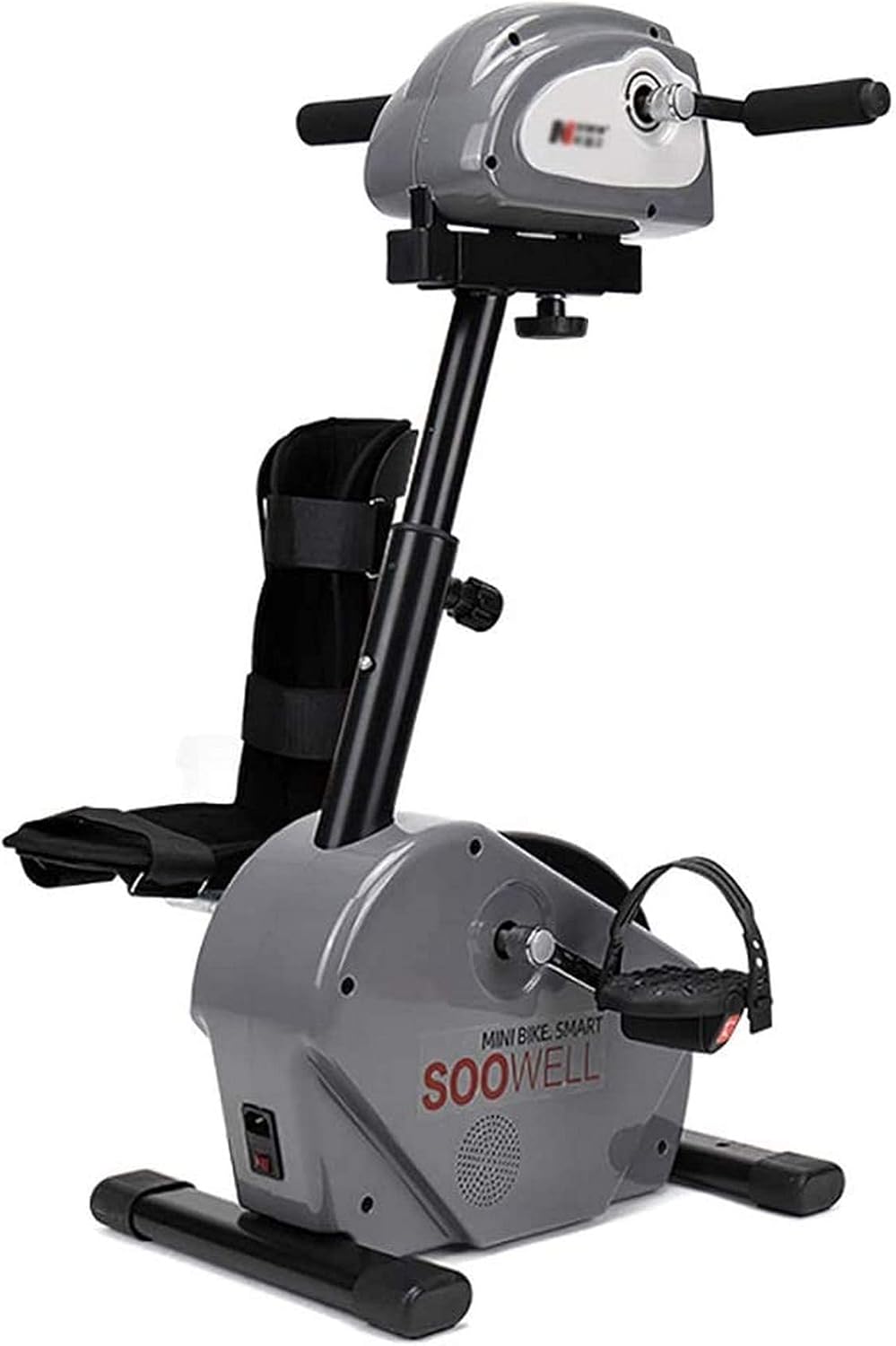 Electronic Physical Therapy Rehabilitation Bike, Indoor Pedal Exerciser, Adjustable Resistance Arm & Leg Fitness Training Machine for Handicap, Disabled and Stroke Survivor