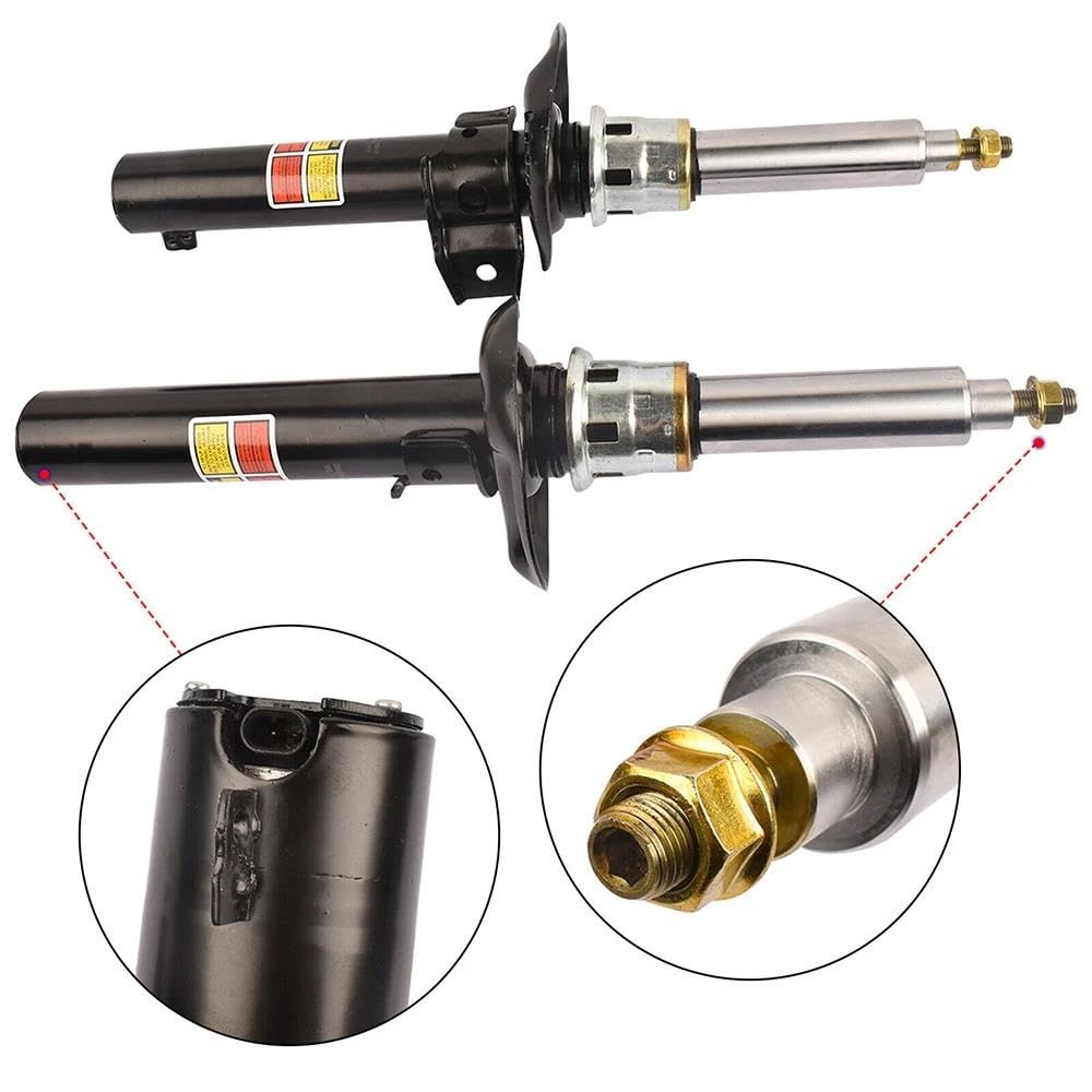 Amortiguadores para Coche para Audi para TT TTS TTRS 8J 2006-2014 2X Amortiguadores De Suspensión Delantera Puntal Magnético Izquierdo Derecho 8J0413029D 8J041303 Suspensión neumática
