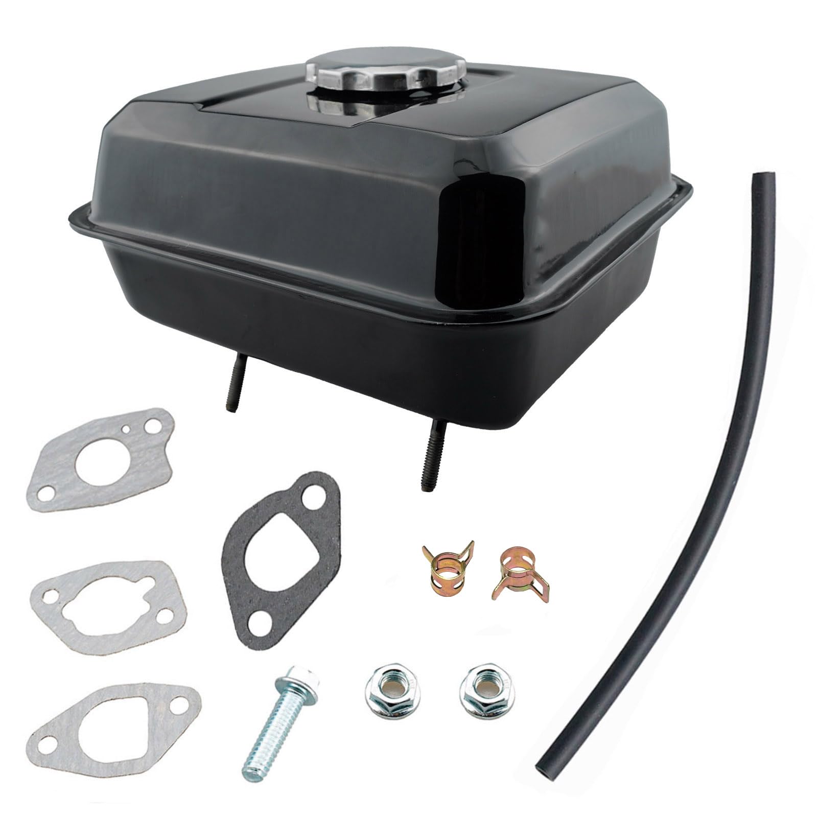 JJing Depósito de combustible de gas compatible con Briggs & Stratton CR950 CR750 208cc 163cc 5HP 6.5HP OHV motor lavadora a presión bomba de agua trituradora astilladora para Craftsman Toro Yadmax y