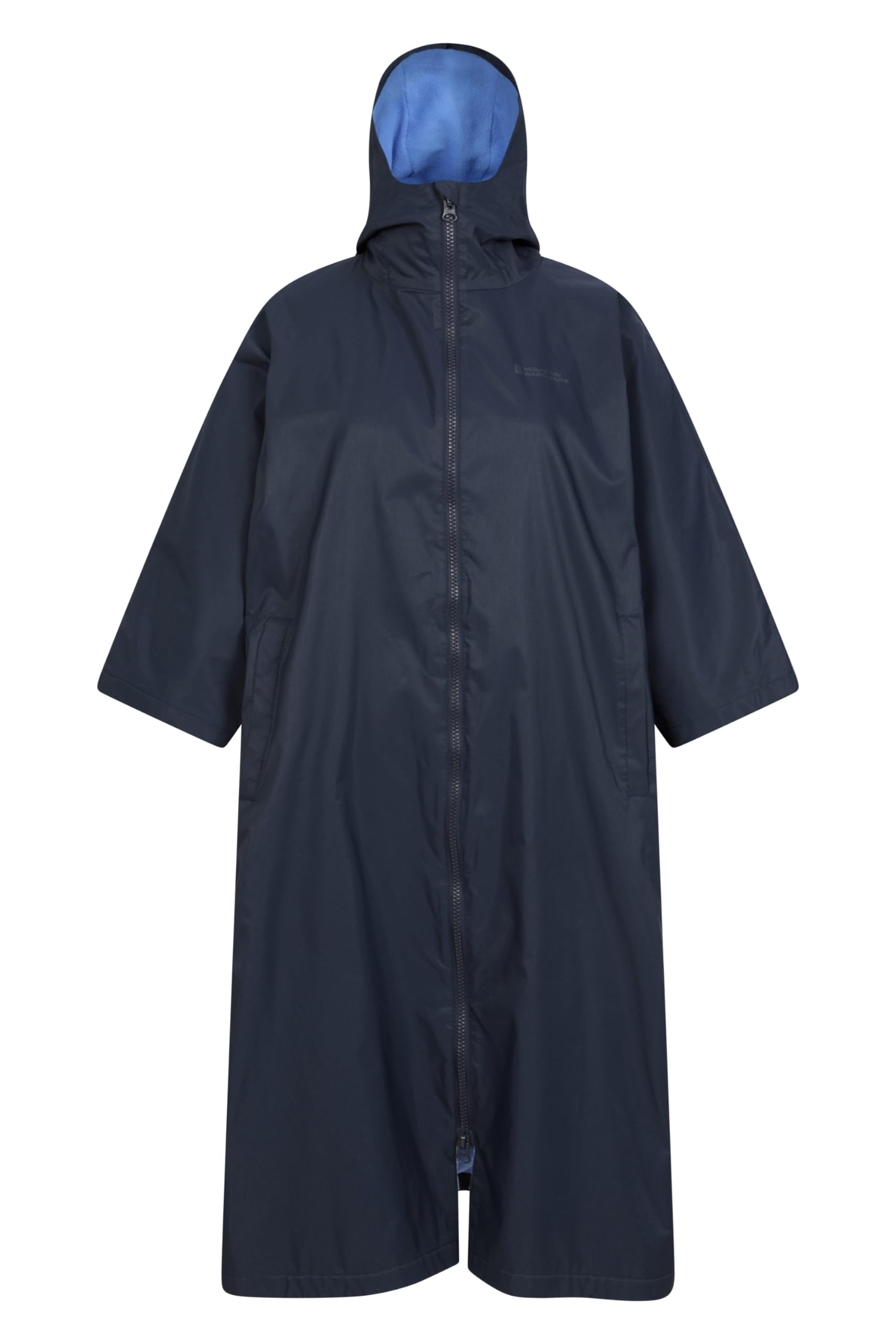 Mountain Warehouse Women's Navy Coastline Water-Resistant Changing Robe - Fleece Lined Large