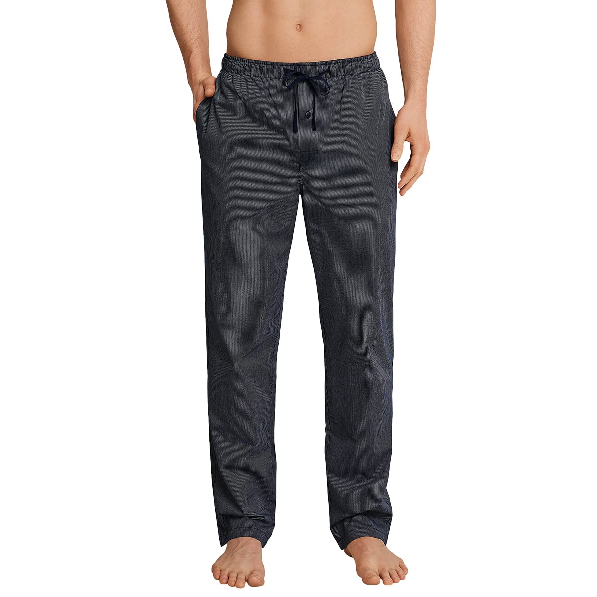 Schiesser Web Mix + Relax Men's Long Pyjama Bottoms