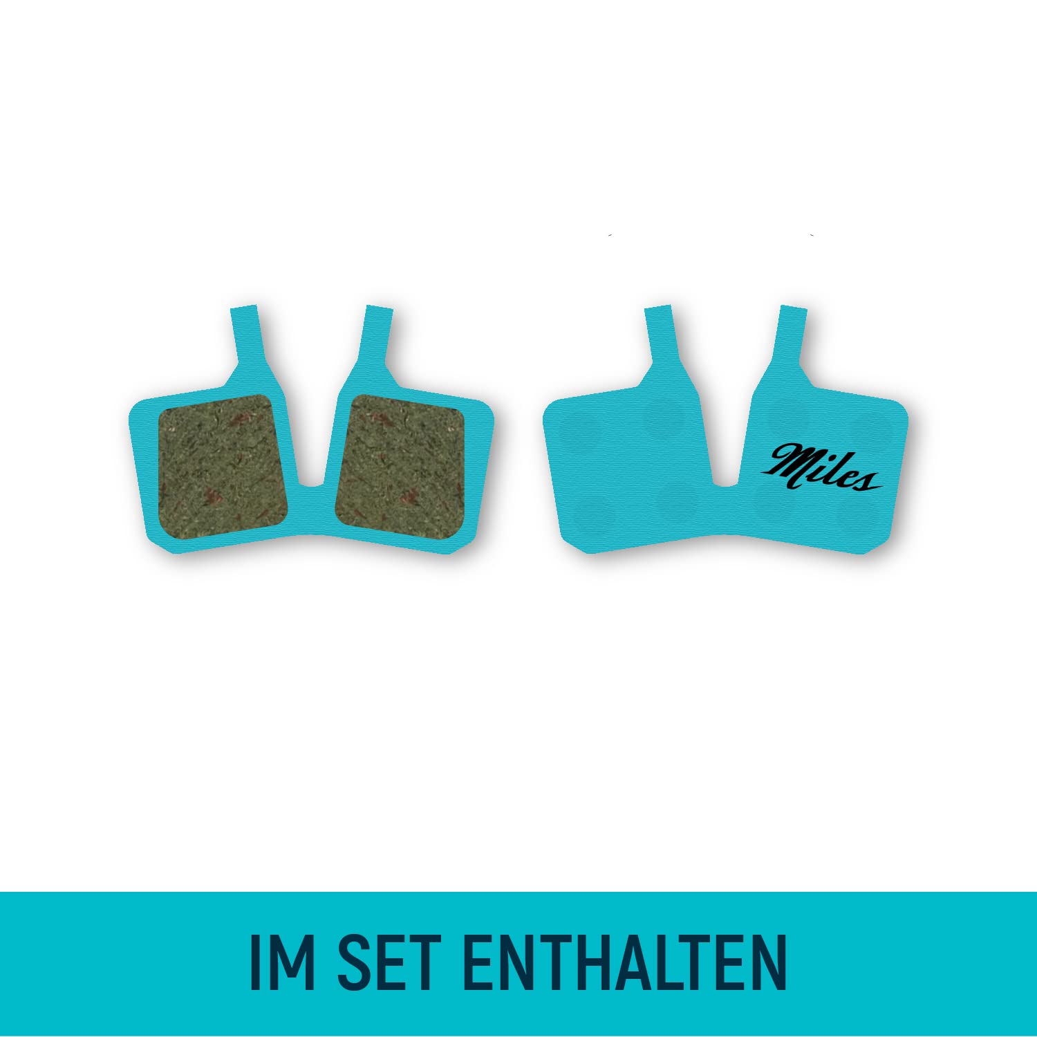 Plaquettes De Frein Vélo Miles Racing – Organiques, Silent Compound – Pour Magura MT5 – Silence Et Puissance Par Tous Les Temps