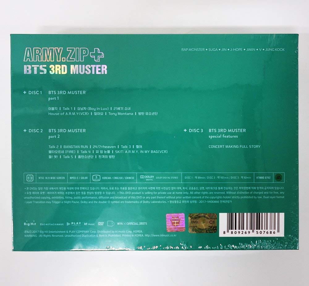 BTS 3rd muster フォトセット ALL UNIT Unboxing BTS (Bangtan Boys) 방탄소년단 3rd MUSTER Goods