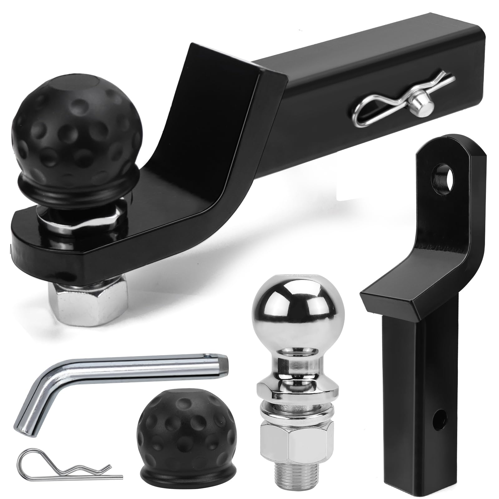 Attelage de remorque de 5 cm en Acier pour véhicules US, remorque, SUV, Camion, Dirt Bike