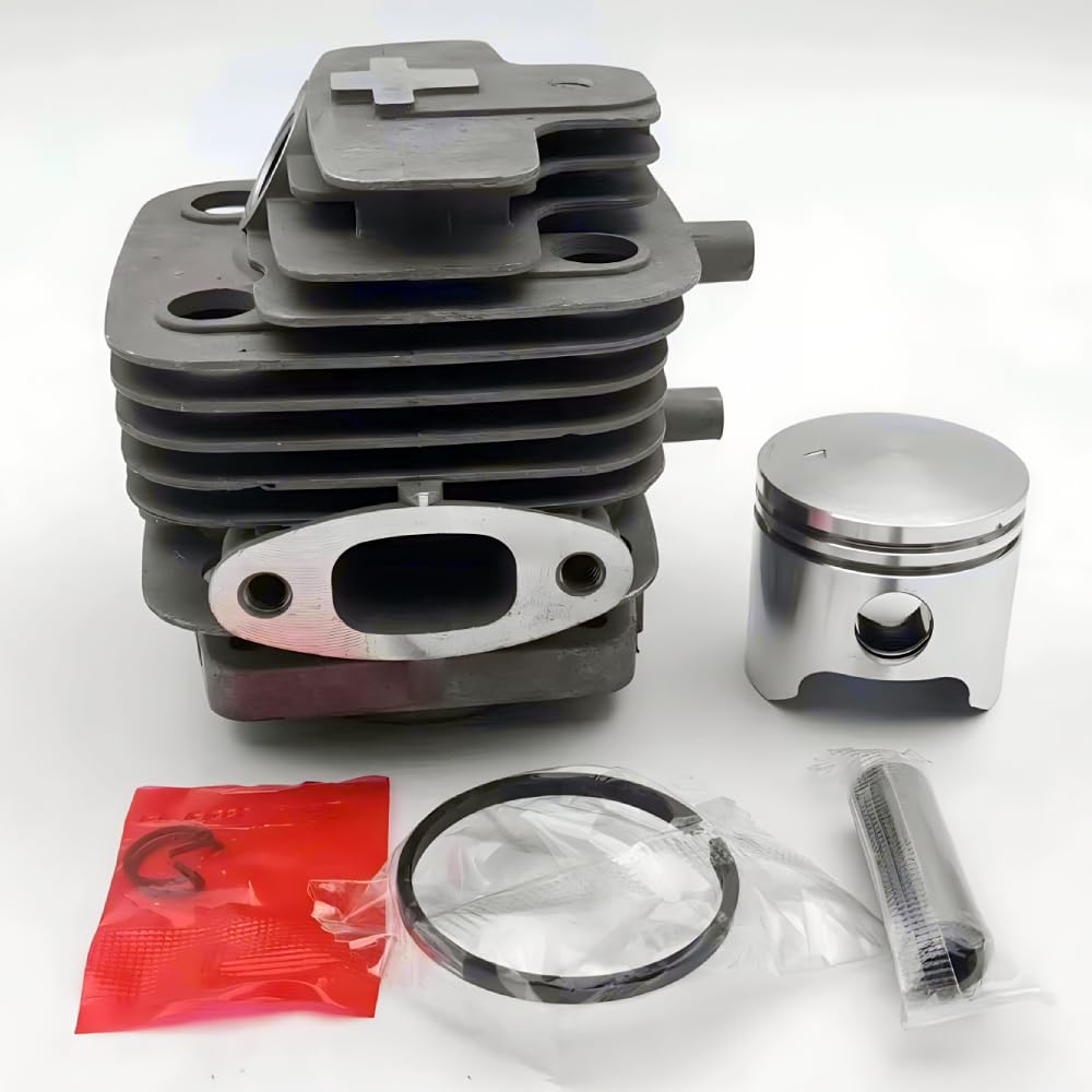 531007735 531007736 - Kit de pistón cilíndrico para desbrozadora Husqvarna 142R 142RB 142RJ 143R 152RB 152RJ 153R para desbrozadora Jonsered GC2042 GC2052 BP2052
