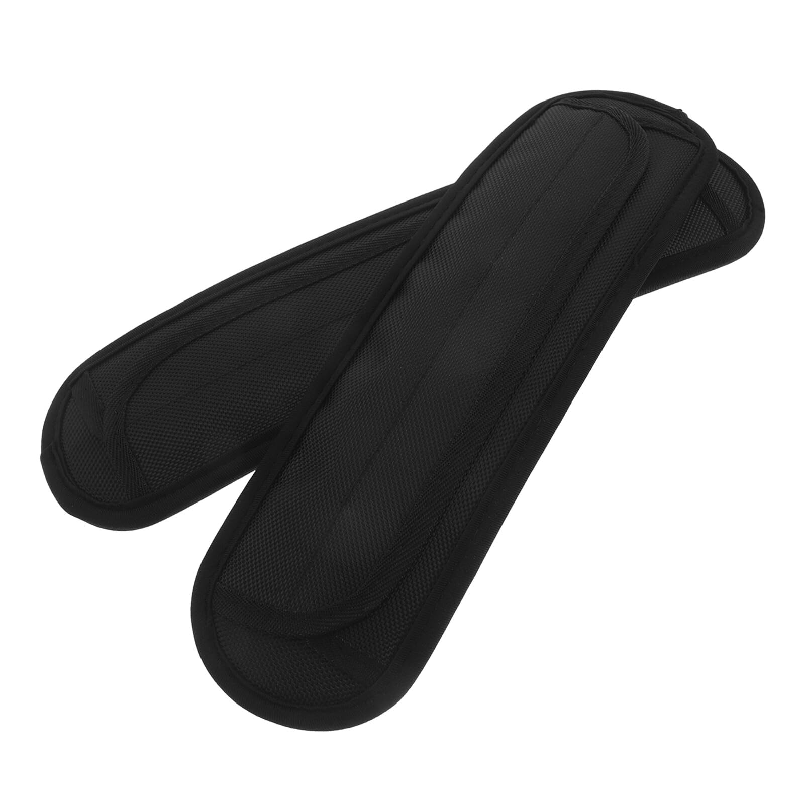 Épaulières rembourrées antidérapantes pour sangles de sacs noirs - 8