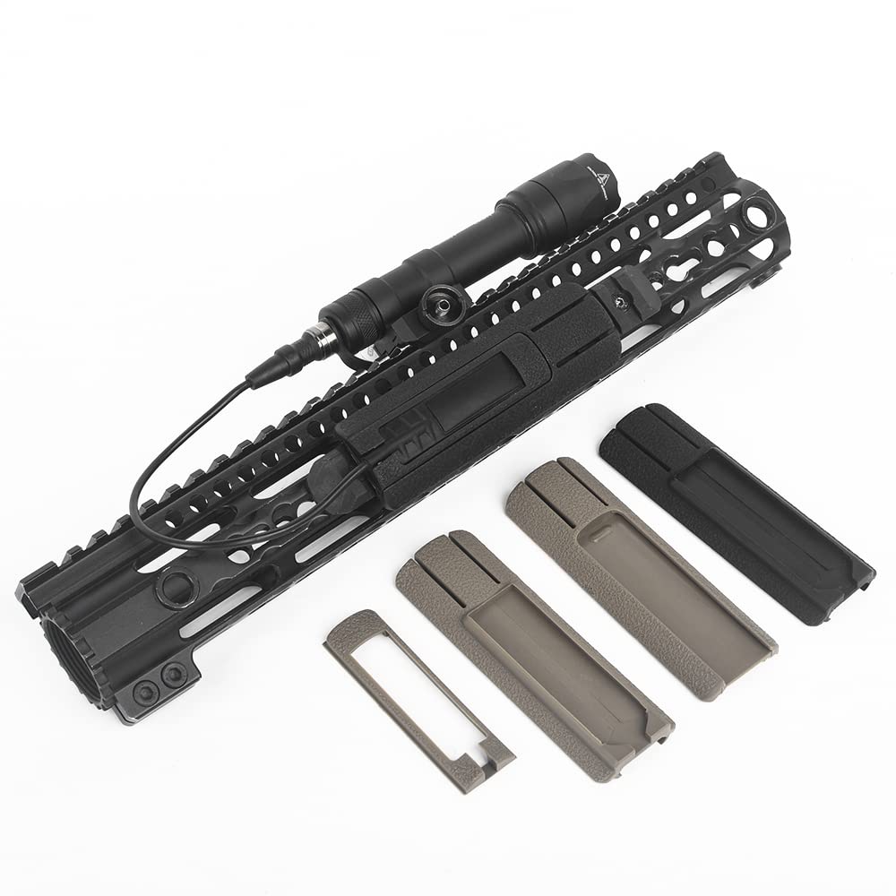 Amazon | WADSN SCAR 2pcs スイッチ スロット ポケット レールカバー