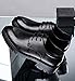 Men Dress Shoes British Style Fashion Business Formal Casual Leather Shoes for Wedding Groom Office Wear(10) Black