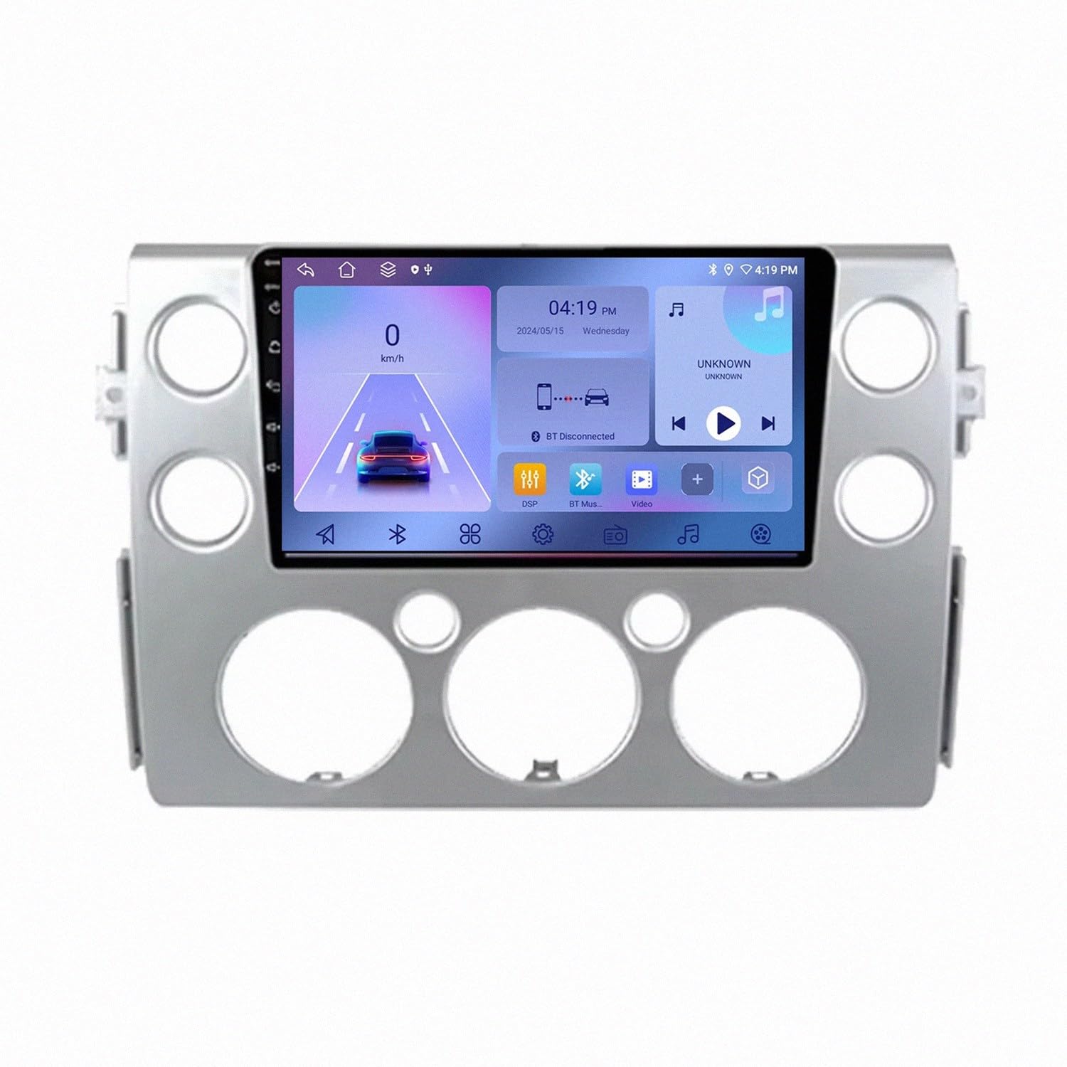 Autoradio para Toyota FJ Cruiser J15 con Bluetooth manos libres 8