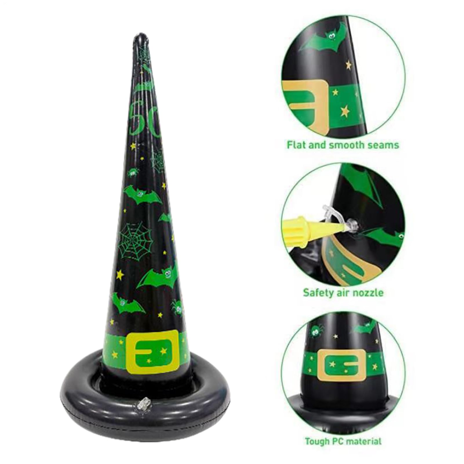 Jeu De Lancer D'Anneaux Halloween pour,avec 4 Anneaux De Lancer Jouets Amusants d'halloween - Jouet De Projection pour Adultes Fête,pour Garçons Filles Adultes Adolescents Famille