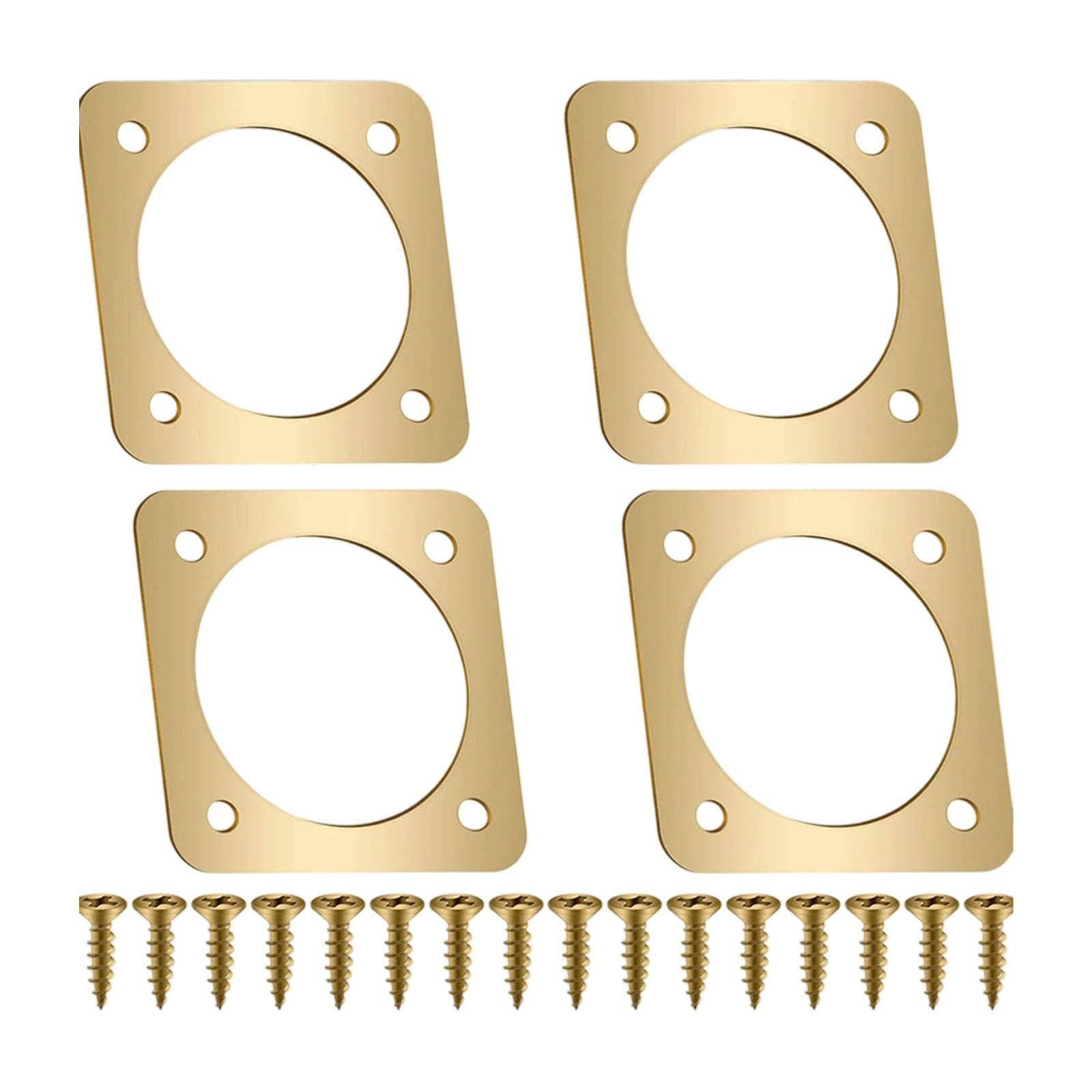 kowaku 4 Pieces Birdhouse Entrance Guards for Nest Protection Sturdy Design, Multi, 2.8 cm