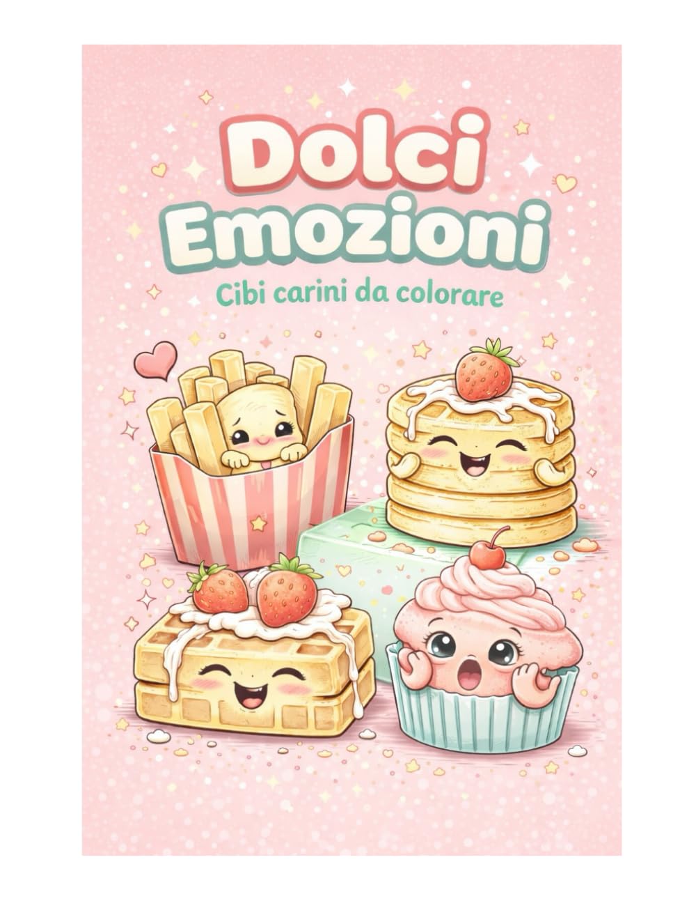 Dolci emozioni - cibi carini da colorare
