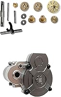 Vista 1 de Caja de cambios de transmisión de metal para coche de escalada RC con engranaje para FMS 1/24 FCX24 RC Crawler Piezas Accesorios (gris)