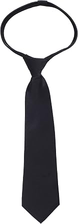 American Exchange Big Boys Solid Zipper Tie
