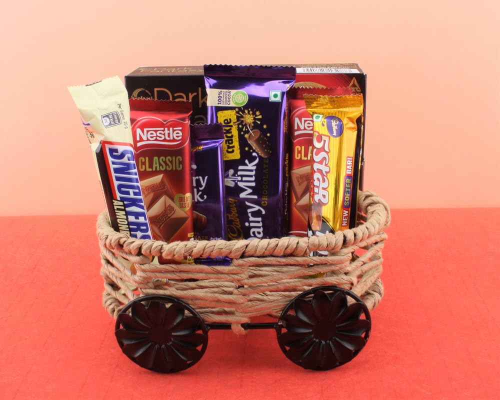 SFU E Com Sweet Symphony Of Choco | Chocolate Gift Hamper For Rakhi, Diwali, Christmas, New year, Birthday, Anniversary | 171