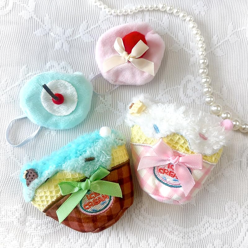 Amazon.co.jp: ぬいぐるみ用アイスクリーム着ぐるみ 10cm用 ピンク