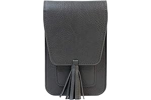 Fashionable and Sophisticated Harper Crossbody in Charcoal