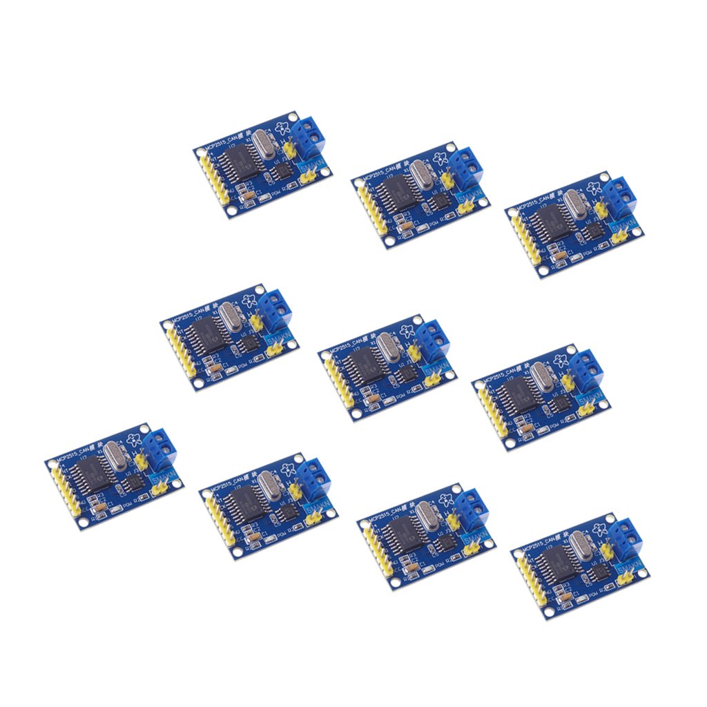 UJEAVETTE 10 Pieces MCP2515 Module CAN Bus Module TJA1050 Receiver SPI for-image-35