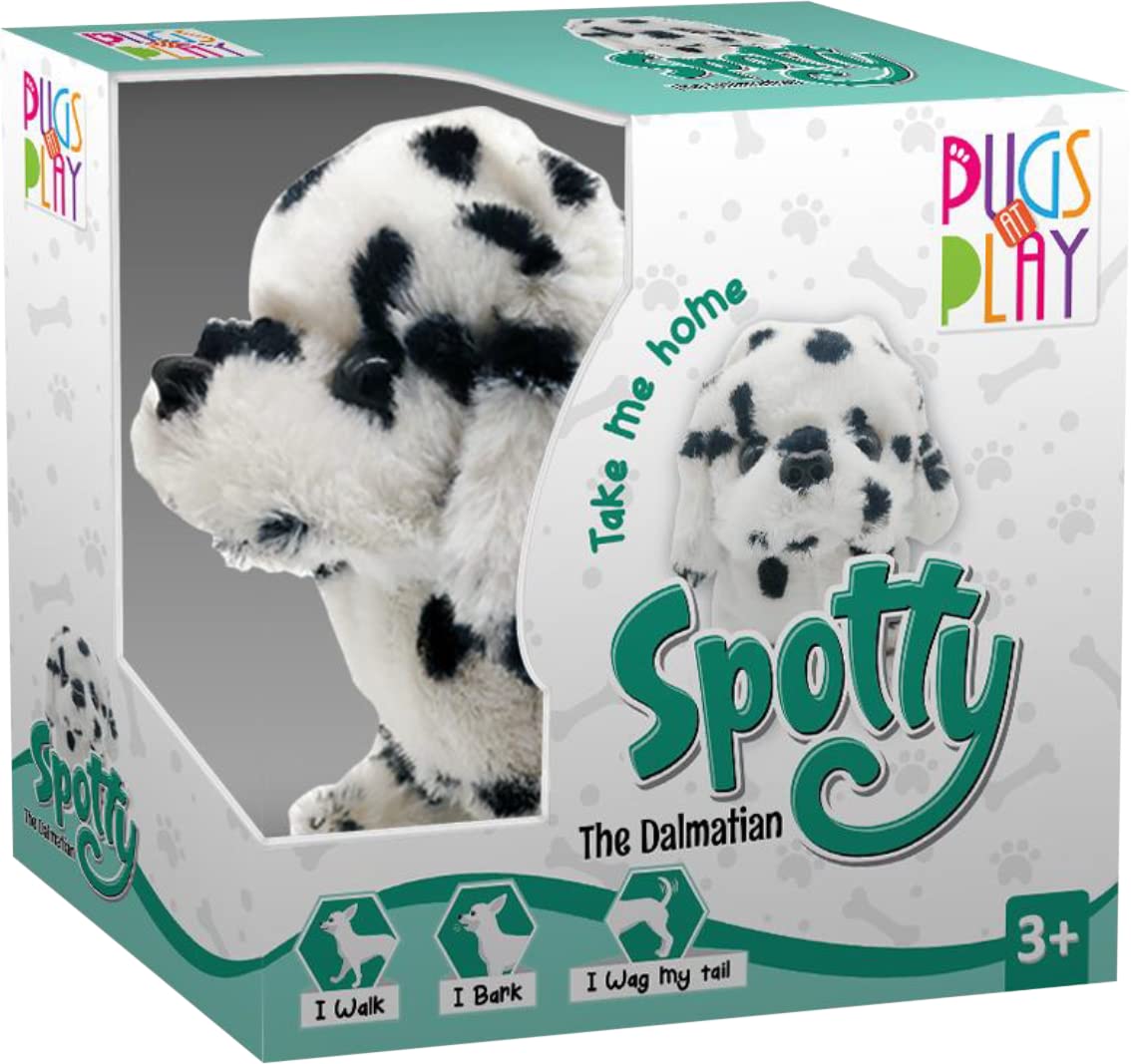 FRATELLI Fuzzbuzz Pugs at Play Battery Operated Electronic Pets (Spotty The Dalmatian) (B0BVK9329W) Amazon Price History, Amazon Price Tracker