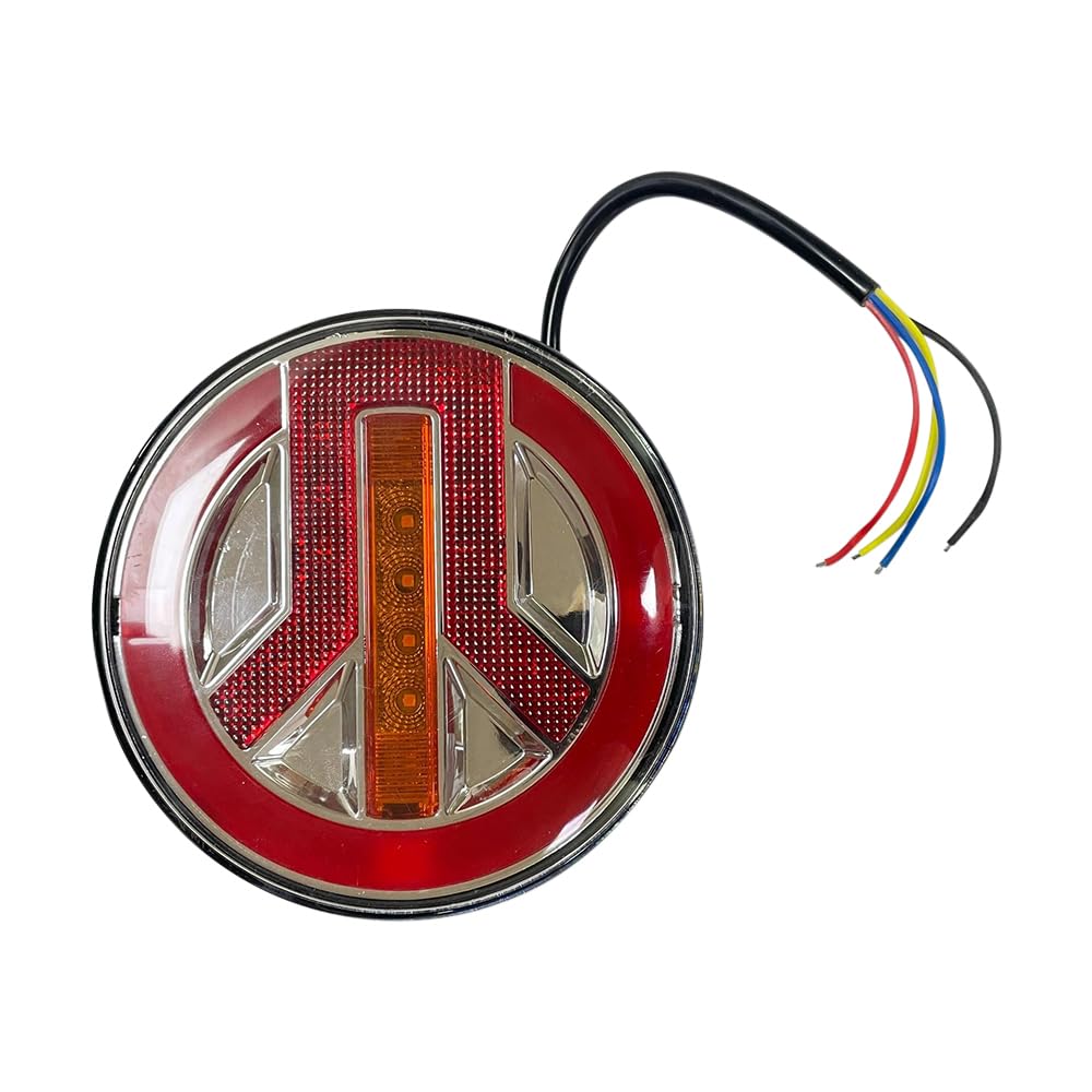 Genérico Luces traseras 29LED Luz trasera Luz de freno trasera 12V 24V Luces de advertencia de seguridad Indicador para camiones Chasis para remolques para Trident Volquetes para autobús Barco Coche