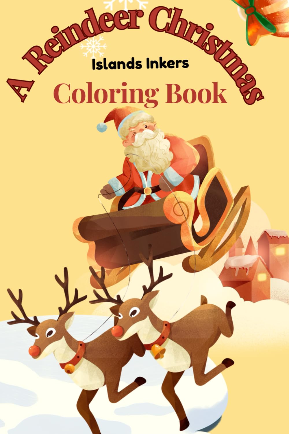 A Reindeer Christmas Coloring Book