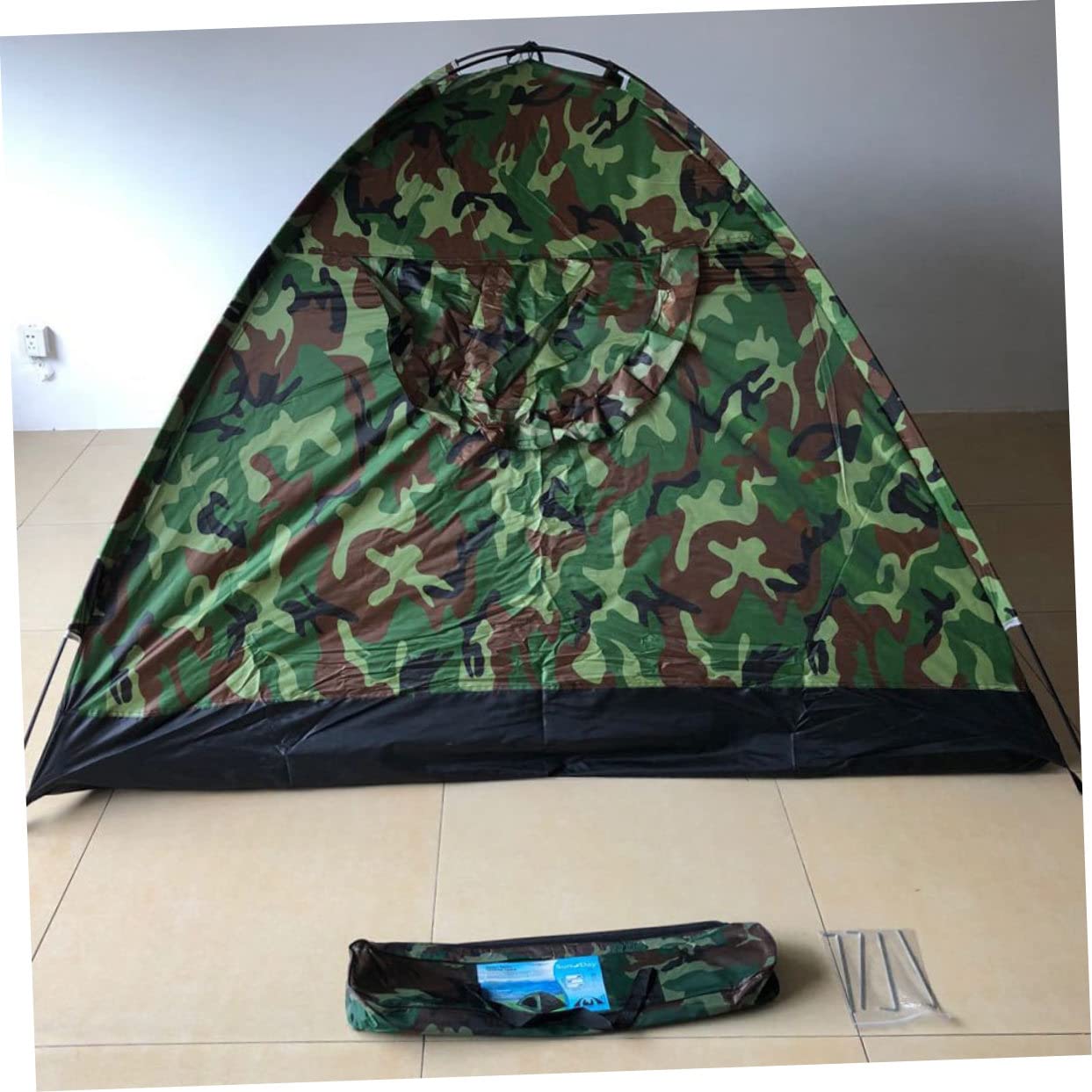 ifundom Wasserdichtes Outdoor-notzelt Tarnmuster-campingzelt Reisezelt für Camping Robust und Praktisch