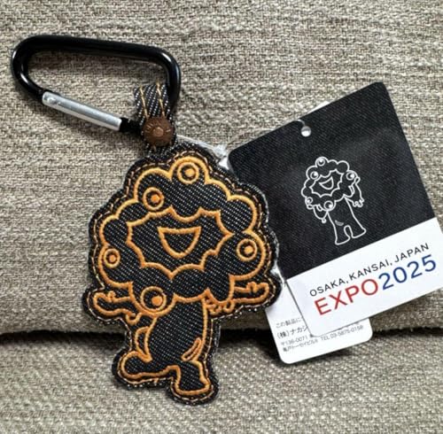 EDWIN ミャクミャク アップリケチャーム キーホルダー Expo 2025のサムネイル