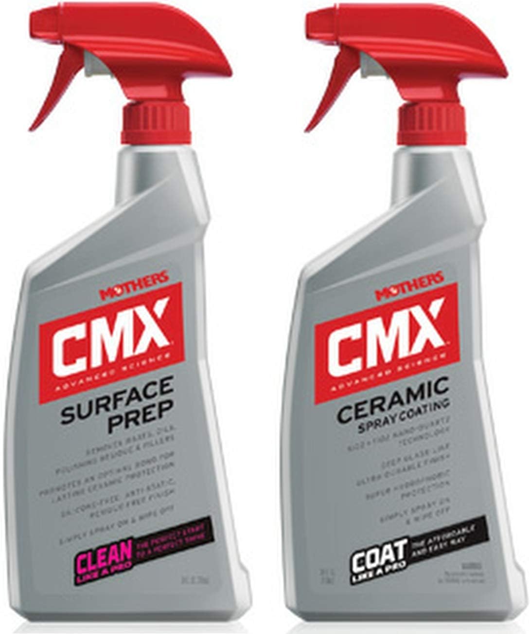 Mothers CMX Ceramic Spray Coating and Surface Prep Bundle