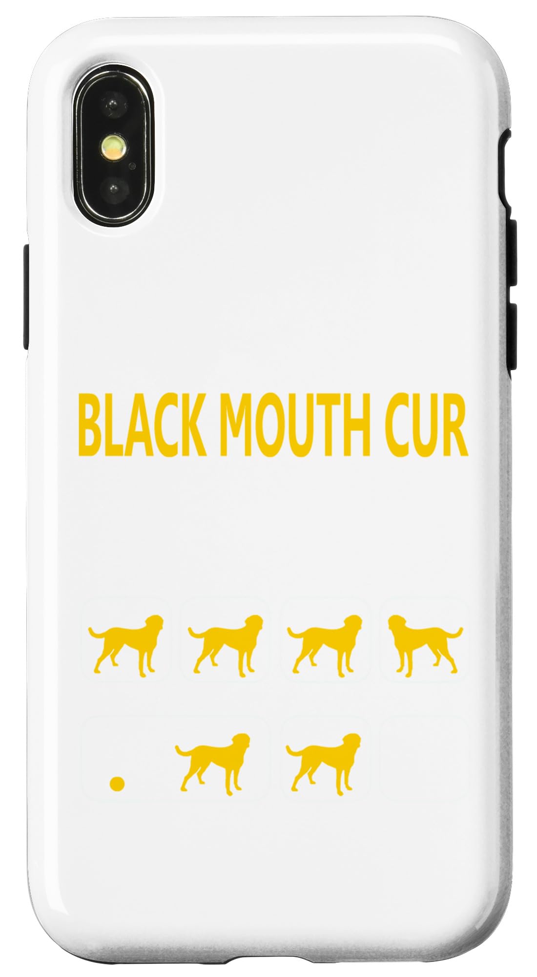 iPhone X/XS Black Mouth Cur Sweatshirt