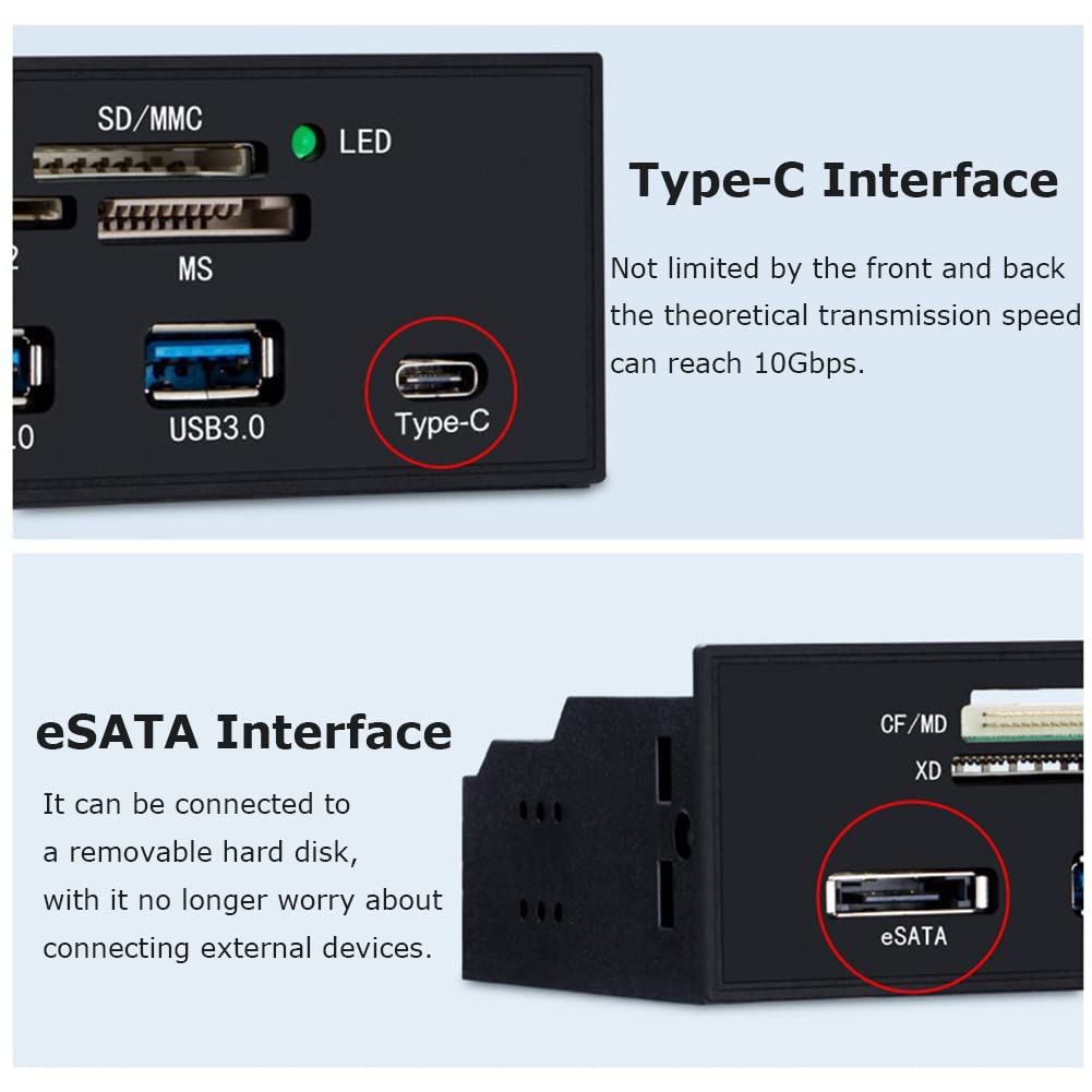 カードリーダー Amazon | 内蔵カードリーダー 5.25インチ 高速フロントUSB 3.0