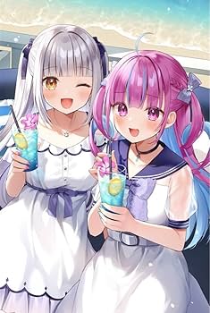 会場限定　C97　湊あくあ　レアタペストリー 激レア VTuber ホロライブ 湊あくあ ホロクル 会場限定