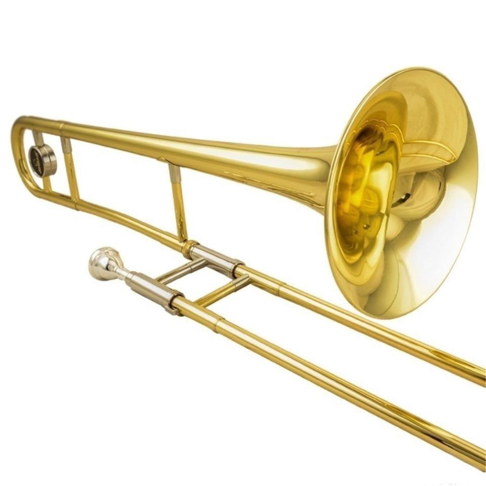 Altposaune Anfänger B-Blasinstrument Gold Lackiert Profiposaune