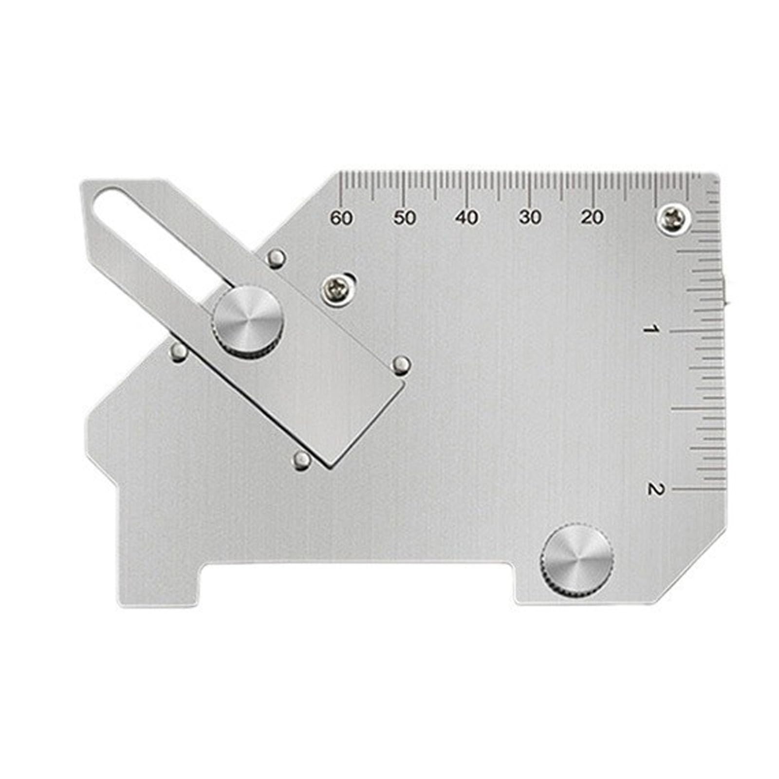 Comprehensive Welding Gauges Undercut Depth Gauges for Inspecting Welded Surfaces & Ensuring in Various Industry Bevels Angles Measurement
