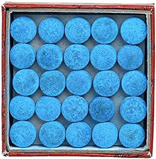 GOSONO 50pcs/lot 9mm/10mm/11mm/12mm/13mm Blue Billiard Pool Cue Tips Hardness in M Billiard Snooker Cue Stick Tip Billiard Accessories Master Tip for Black Ball Club