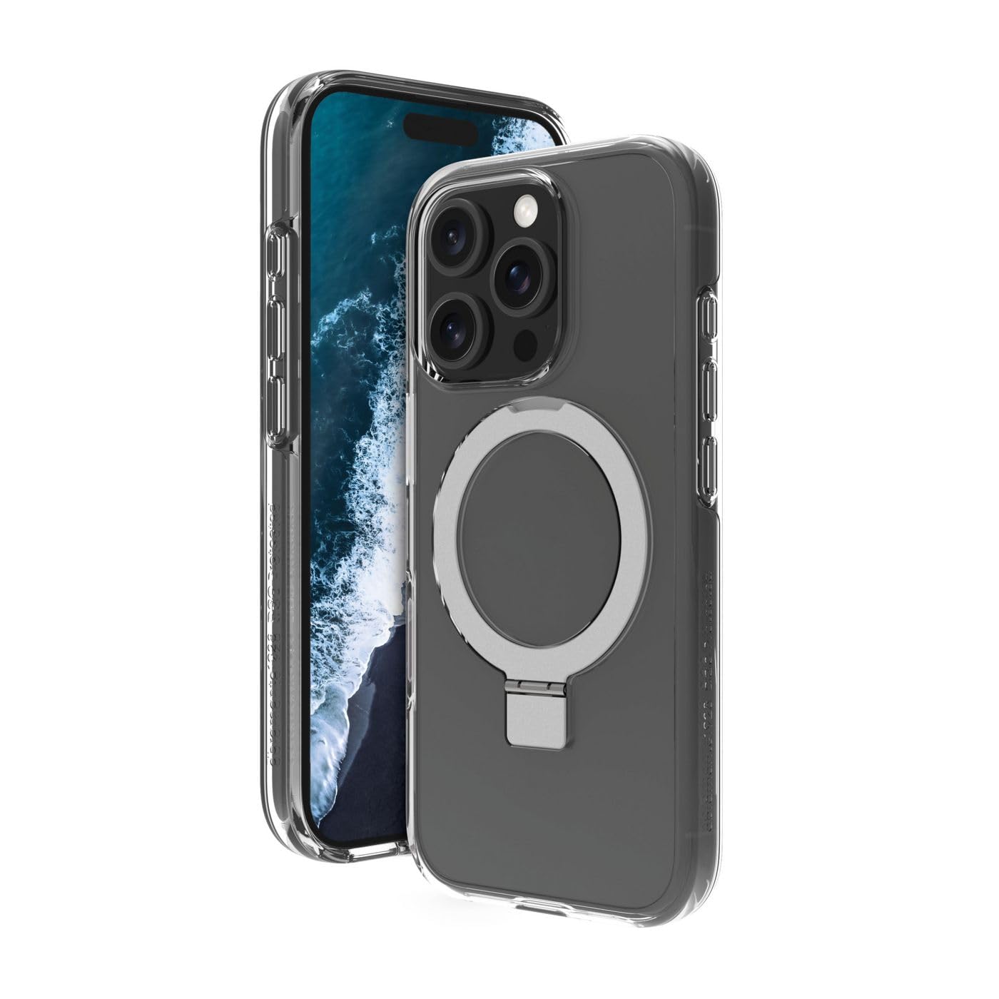 Coque iPhone 16 Pro Dbramante Iceland Ultra D3O MS Kick transparente de protection