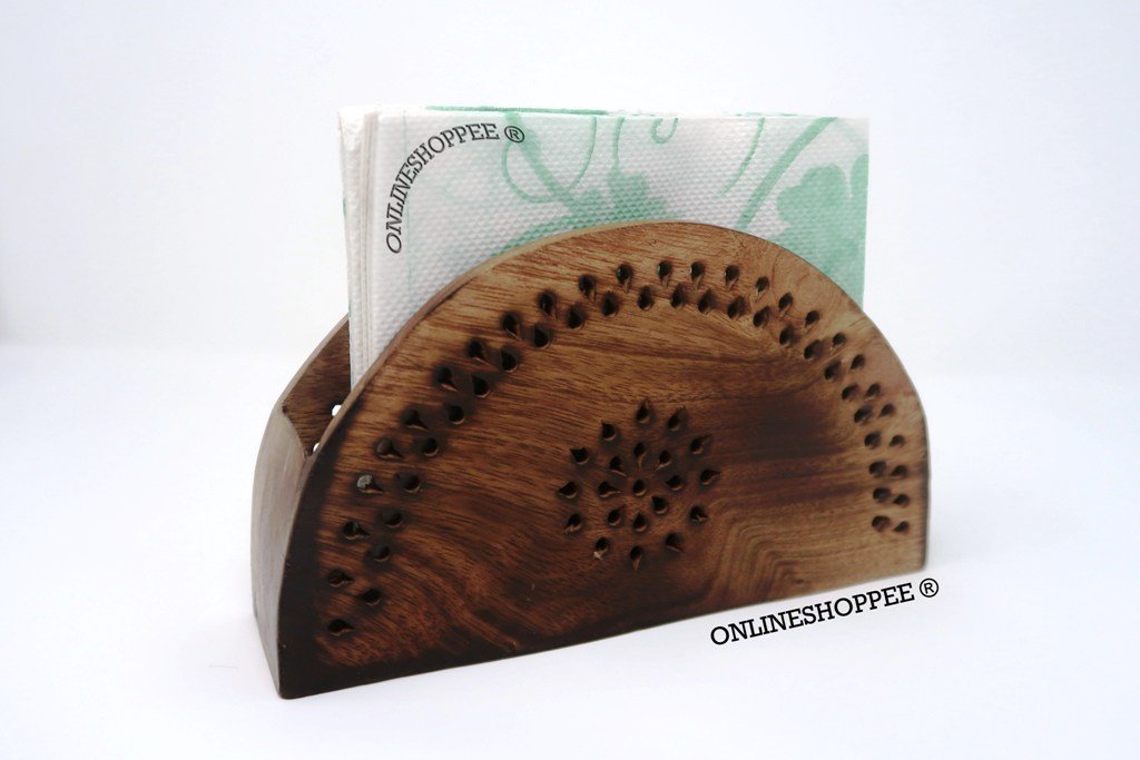 Antique Handcrafted Napkin Holder Amazon.in Home & Kitchen