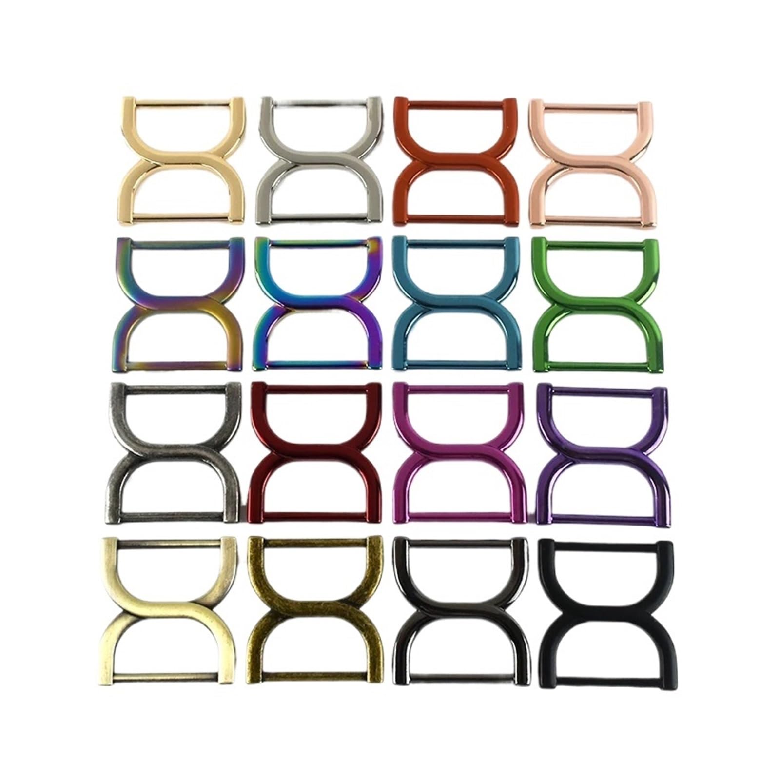 5/10/20 Pezzi 25 mm Fibbie for Cinturini in Metallo for Borse, Catene, Ganci for Cinture, Ganci for Indumenti, Cappotti, Bottoni, Accessori for Cucire Fai da Te(AntiqueSilver,25mm-20Pcs)