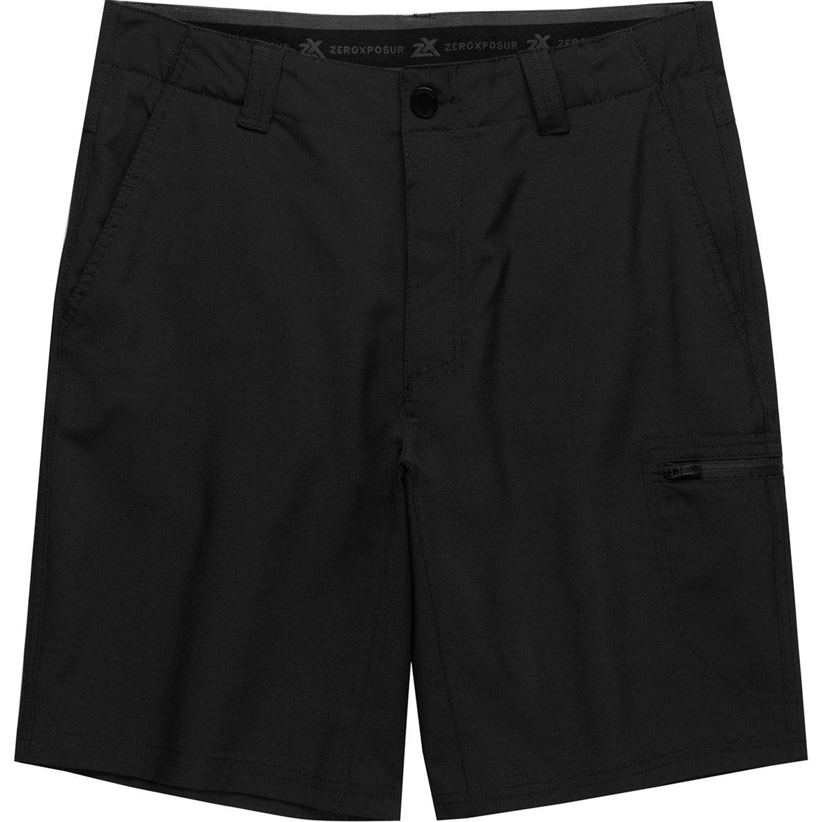 ZeroXposurMen's Lightweight Stretch Travel Friendly Shorts Color: Black, Size: (30)-(32)-(34)-(36)-(38)-(40) New with Tags (34)