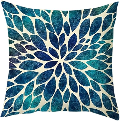 Miniatura 4 de Juego de 4 fundas de almohada decorativas de granja, fundas de almohada bohemias de lino, regalos para decoración del hogar, fundas de cojín