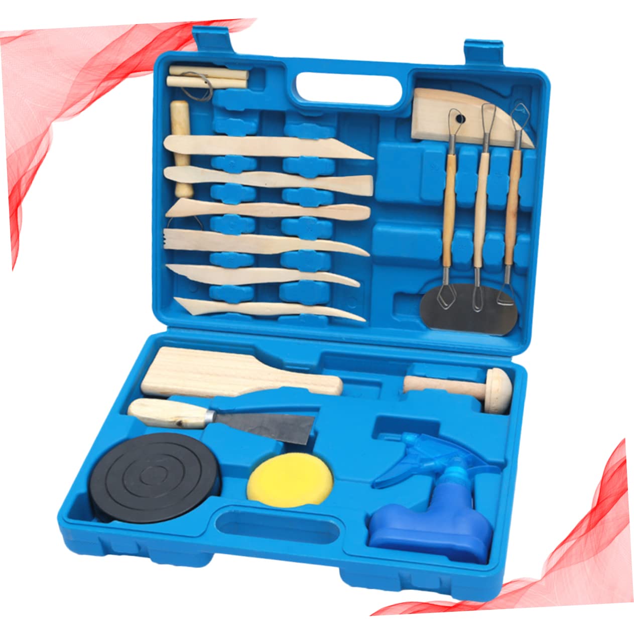 EXCEART 19piezas Herramientas Para Modelar Figuras De Arcilla Kit De Herramientas Para Arcilla Auxiliares Para Modelar