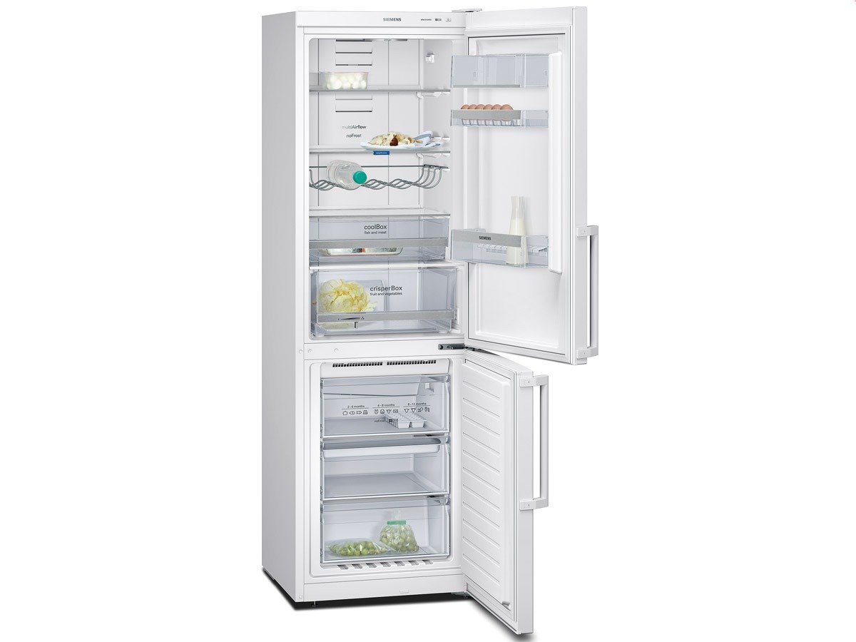Siemens kg36nxw32 Réfrigérateur/Congélateur/A + +/186 cm Hauteur/258 kWh/an/234 L Partie isotherme/86 L Partie Congélateur/refroidisseur dans Coolbox, il est 2–3 ° comme réfrigérateur