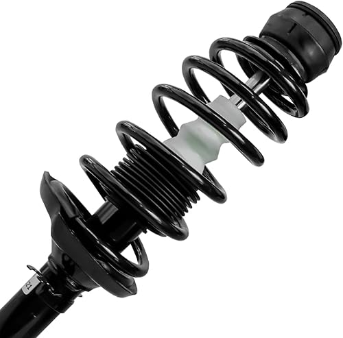 Miniatura 6 de Detroit Axle - Puntales delanteros para Volkswagen Jetta 1999-2005 1998-2010 Beetle 1999-2006 Golf Complete 2 puntales con resorte helicoidal 2000