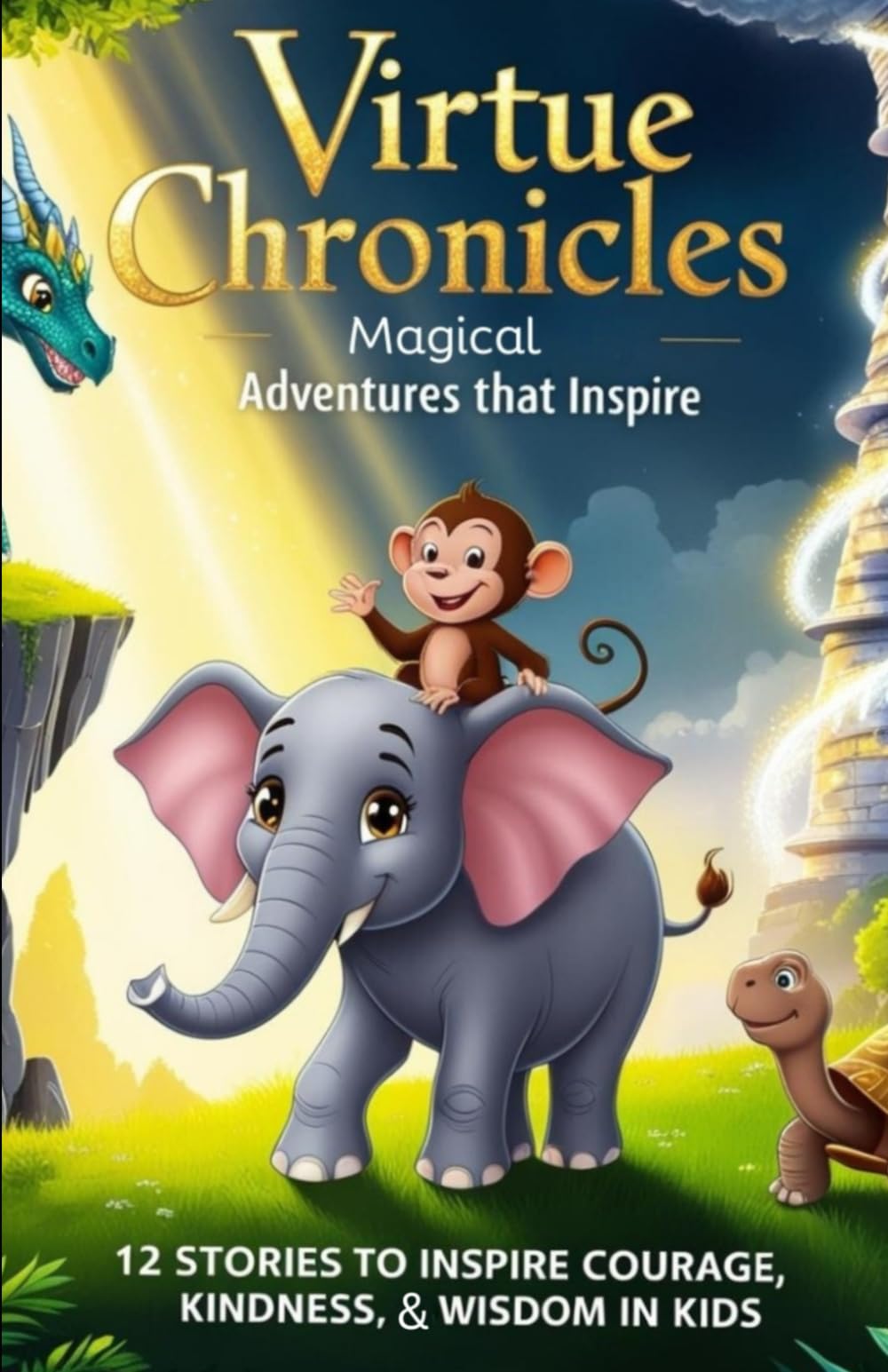 Virtue Chronicles: Magical Adventures That Inspire: 12 Stories to Inspire Courage, Kindness, and Wisdom in Kids