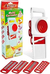 Multi Cortador 5 Em 1 Mandolin Keita Fatiador Ralador Picador De Legumes Queijos 5 Lâminas