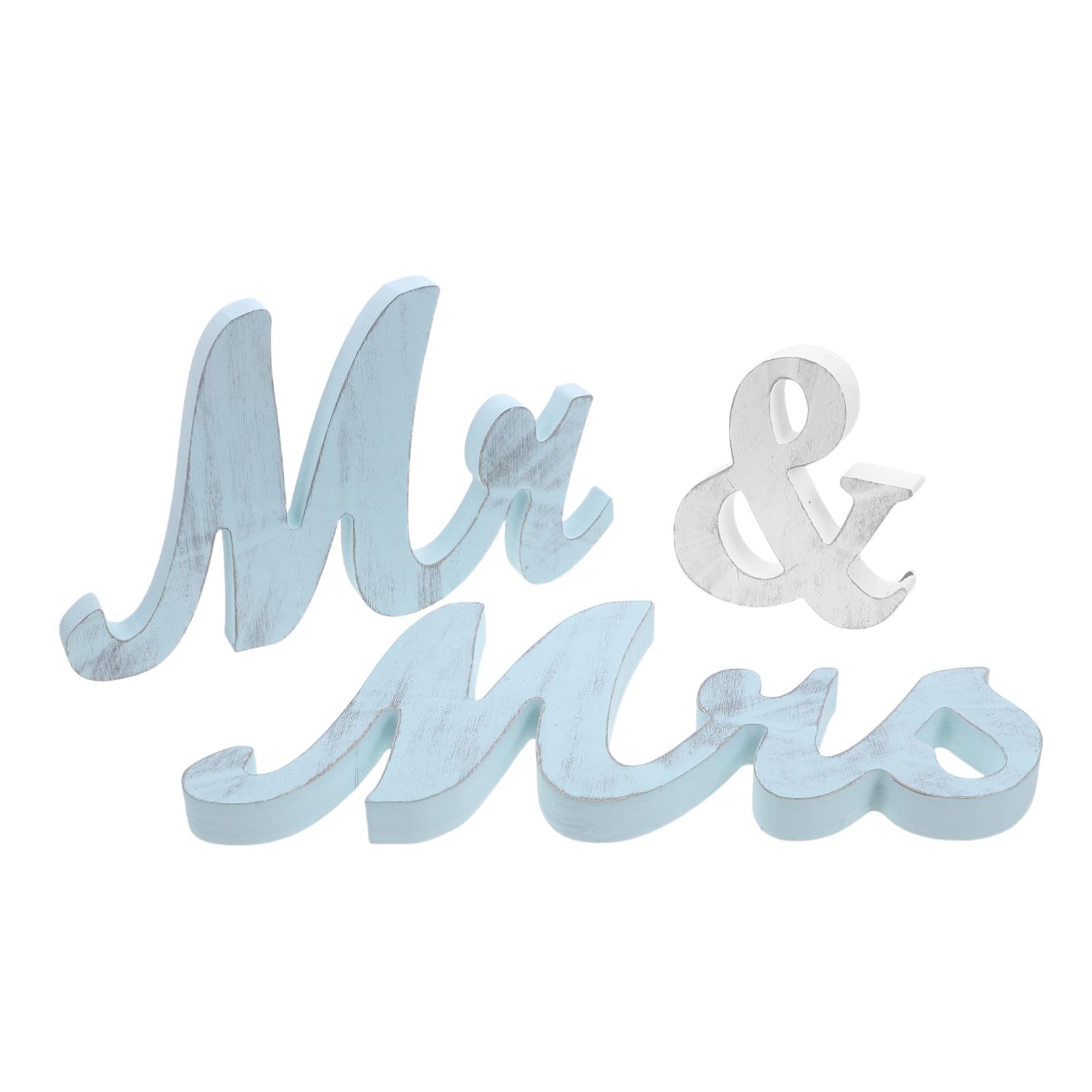 Alipis Rustikale Mr und Mrs Hochzeit Tischdekoration Leicht und Einfach Aufzubauen Elegante Vintage Dekoration für Hochzeit und Jubiläumsfeier