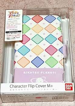 アイカツプラネット　手帳型ケース アイカツプラネット！汎用手帳型スマートフォンカバーM+ アイ