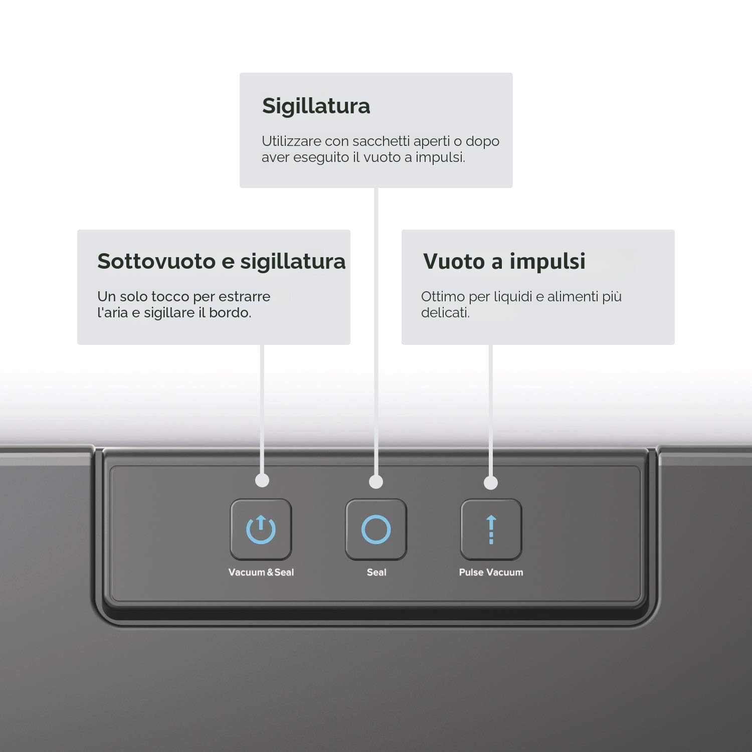 Anova Precision Vacuum Sealer Bags [ANVS01-EU00] Spina di Tipo C per uso in EU, confezione da 10 pz– Nero