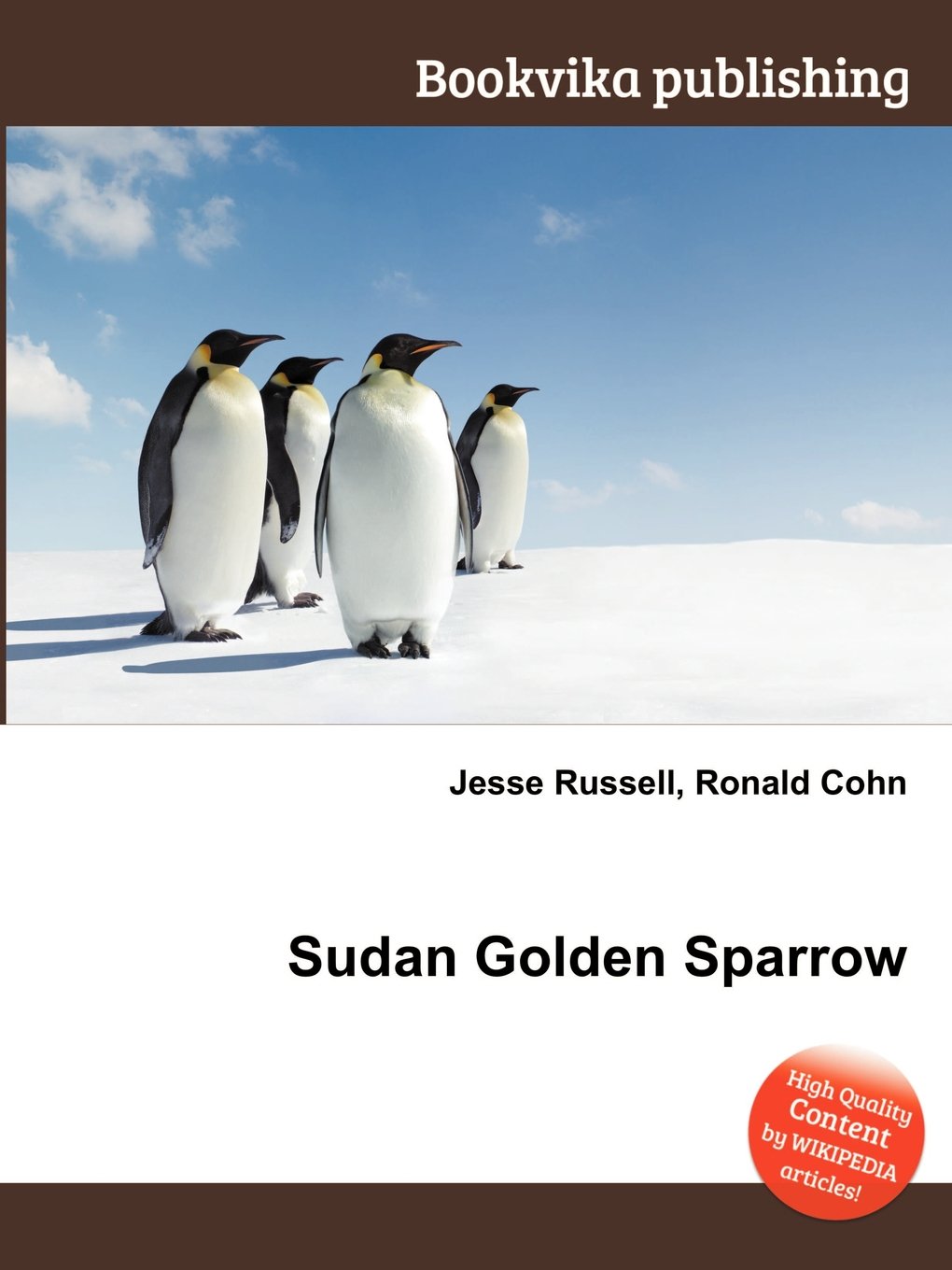 Sudan Golden Sparrow Paperback – 24 June 2012